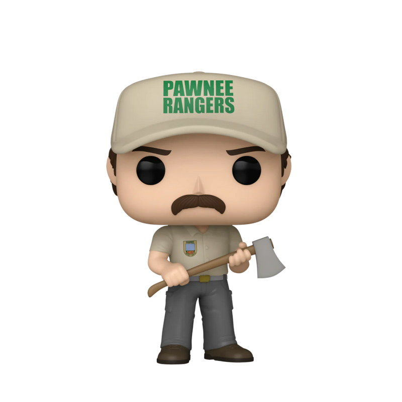 Parks & Recreation - Ron Swanson (Pawnee Rangers) Pop! Vinyl Figure