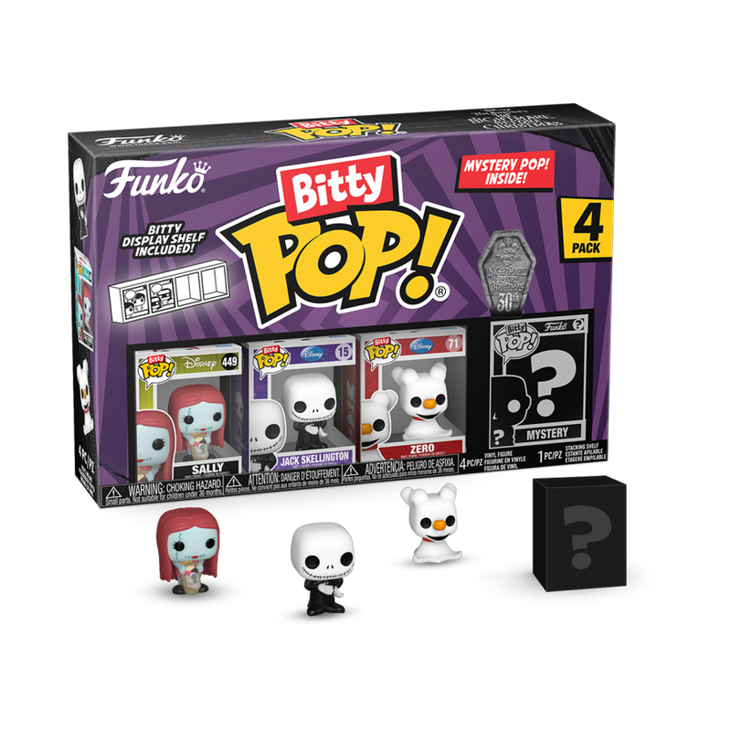 The Nightmare Before Christmas - Sally Bitty Pop! 4 Pack