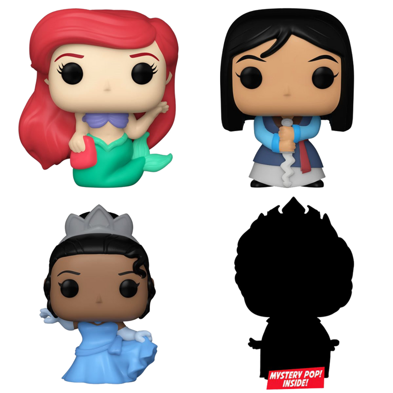 Disney Princess - Ariel Bitty Pop! 4 Pack