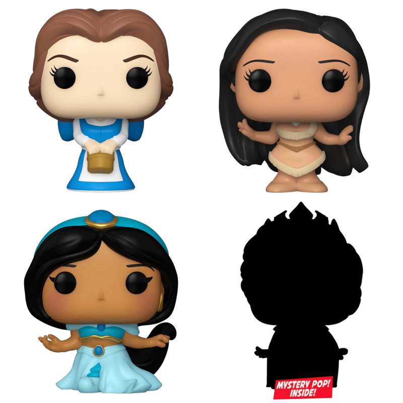 Disney Princess - Belle Bitty Pop! 4 Pack