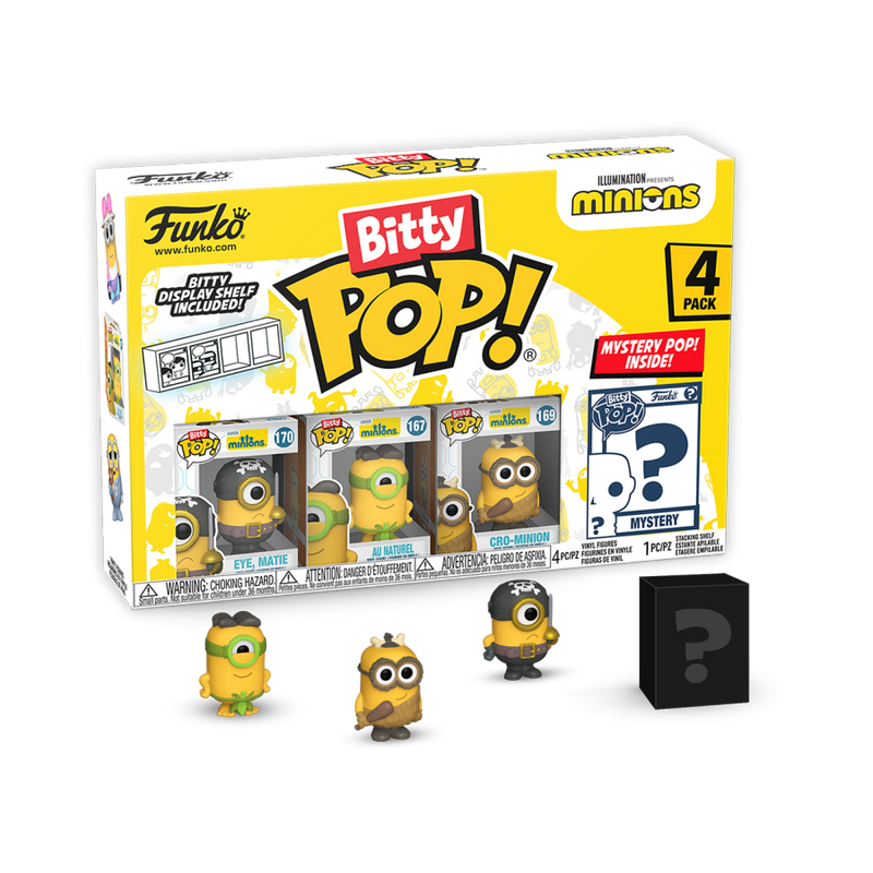 Minions - Eye Matie Bitty Pop! 4 Pack