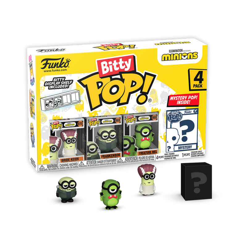 Minions - Frankenbob Bitty Pop! 4 Pack