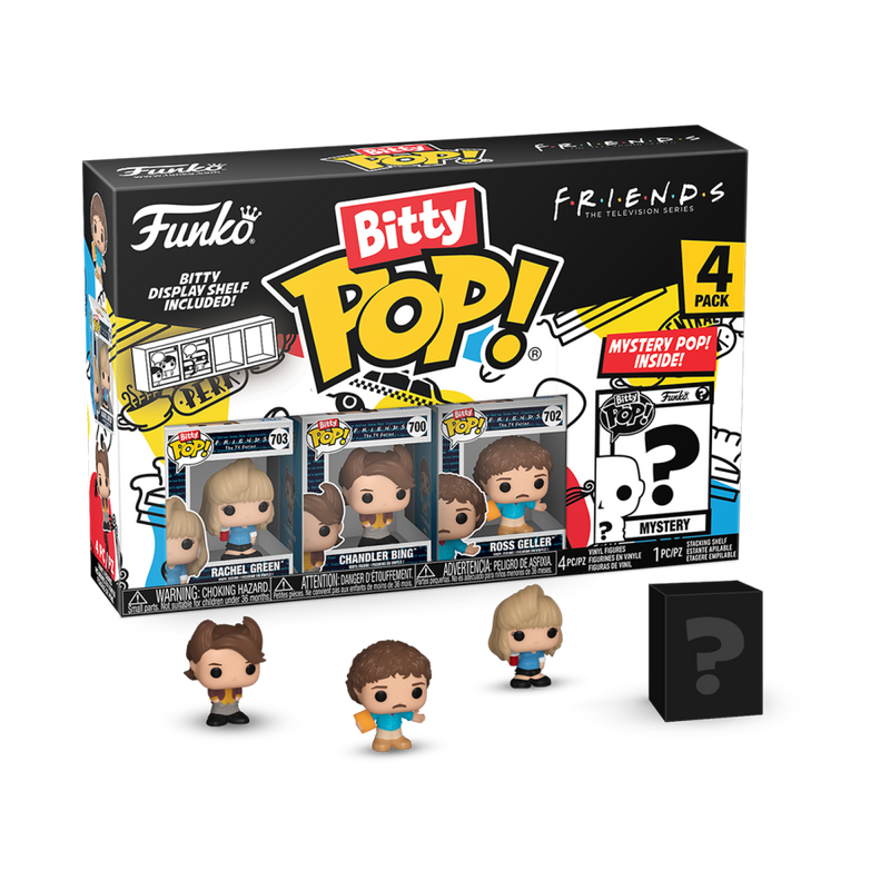 Friends - 80s Rachel Bitty Pop! 4 Pack