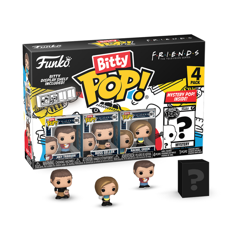 Friends - Joey Bitty Pop! 4 Pack