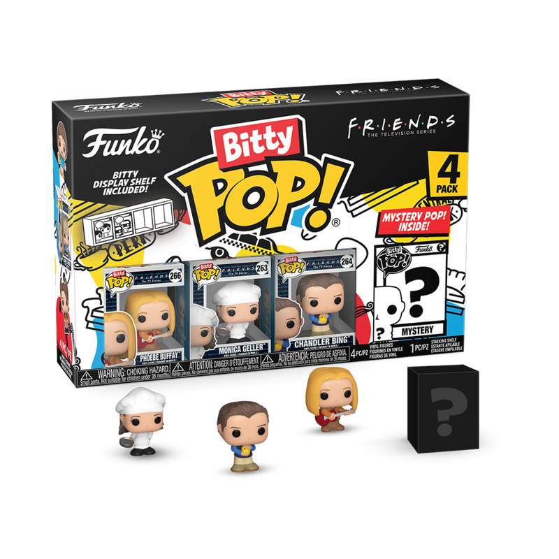 Friends - Phoebe Bitty Pop! 4 Pack