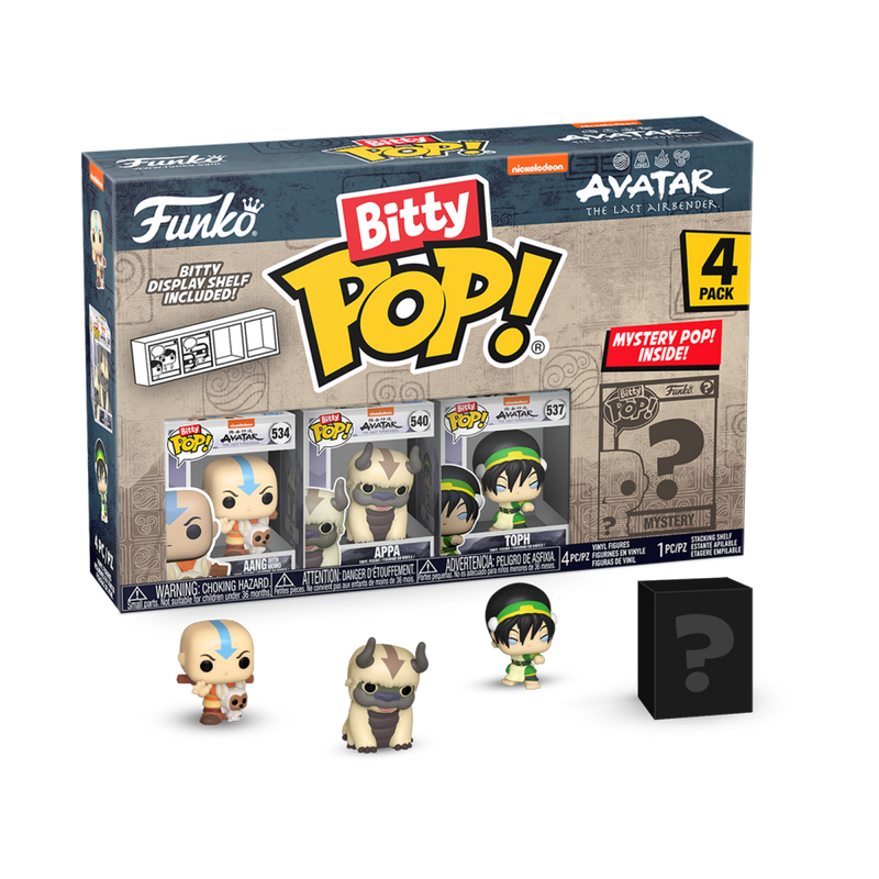 Avatar: the Last Airbender - Aang Bitty Pop! 4 Pack
