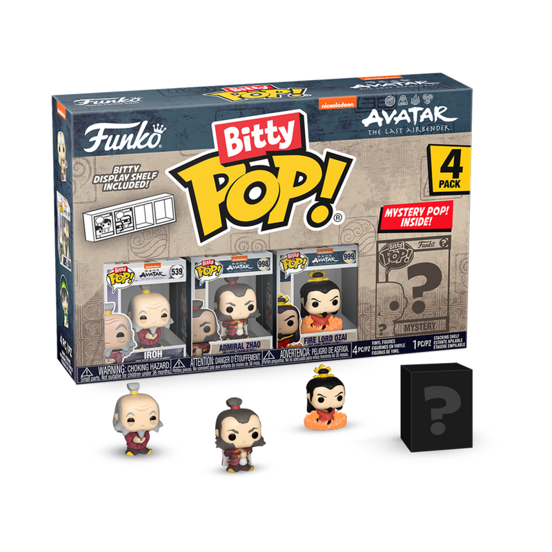 Avatar: the Last Airbender - Iroh Bitty Pop! 4 Pack