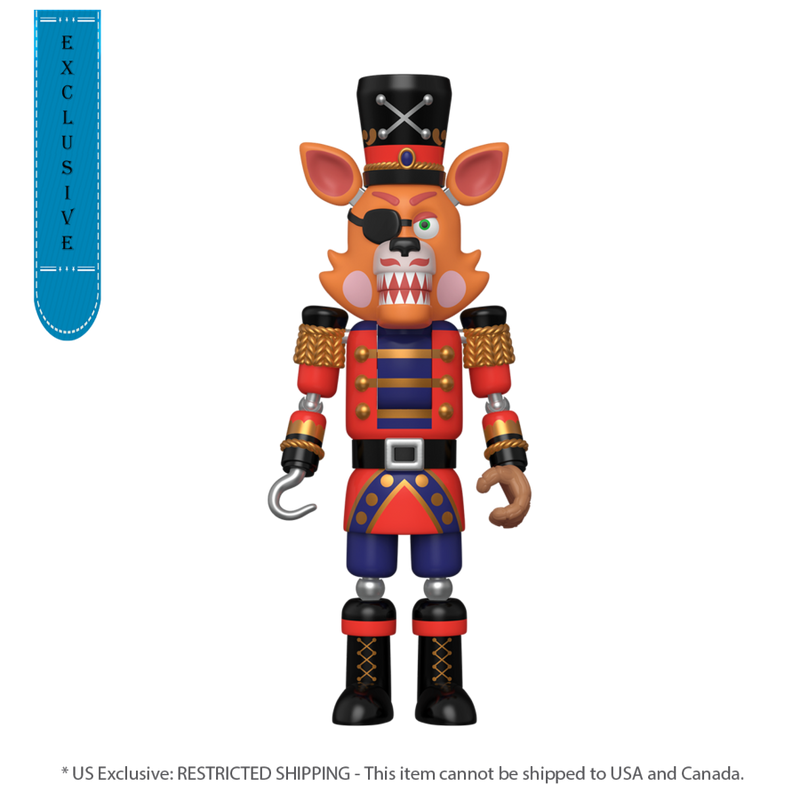 Five Nights at Freddys - Foxy Nutcracker (US Exclusive) Action Figure