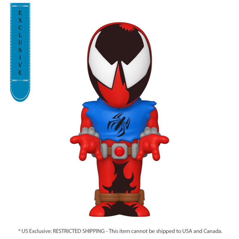 Spider-Man: Across the SpiderVerse - Scarlet Spider (Chance of Chase) US Exclusive Vinyl Soda Figure