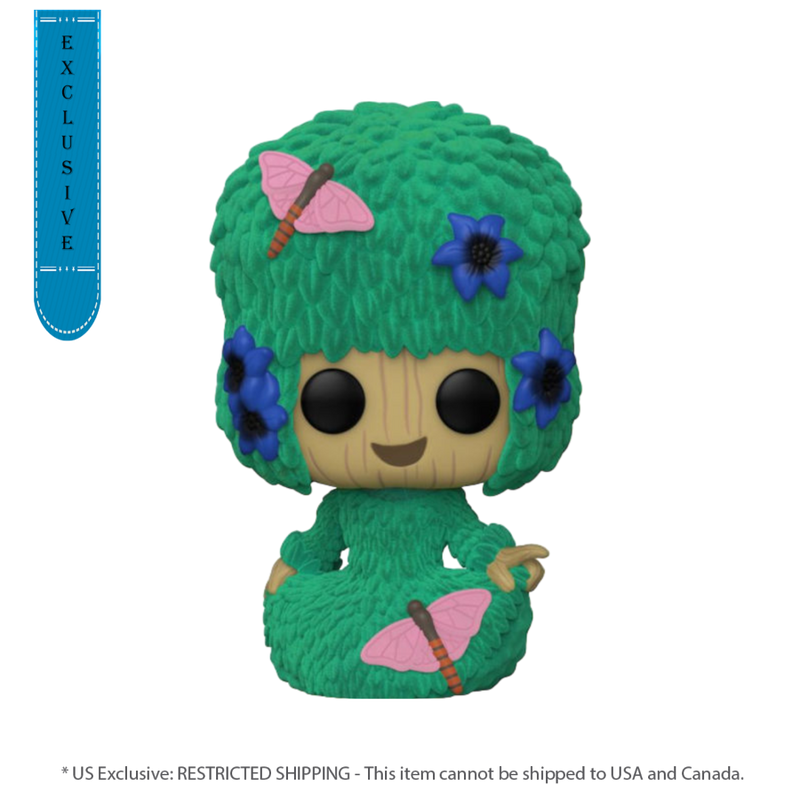I Am Groot - Fancy Groot Flocked (US Exclusive) Pop! Vinyl Figure