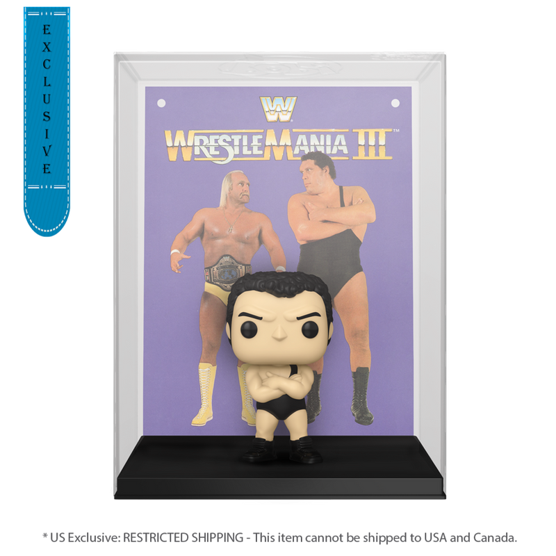 WWE - Hulk vs Andre - Andre the Giant (US Exclusive) Pop! Cover