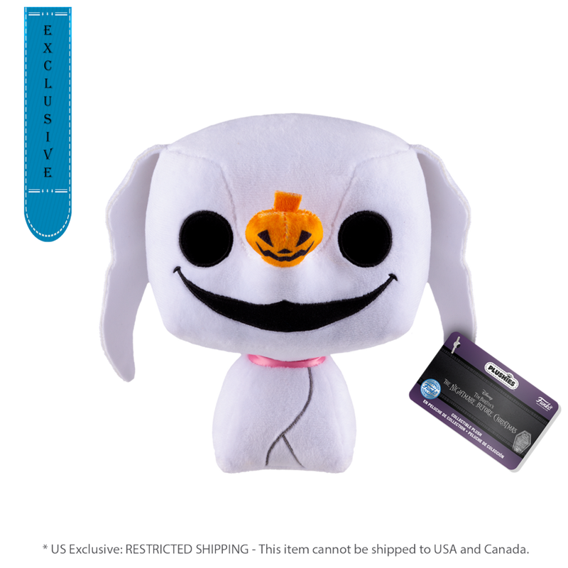 The Nightmare Before Christmas - Zero 30th Anniversary (US Exclusive) Glow 7 Inch Plush