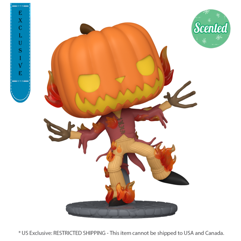 The Nightmare Before Christmas - Pumpkin King 30th Anniversary (US Exclusive) Scented Pop! Vinyl Figure