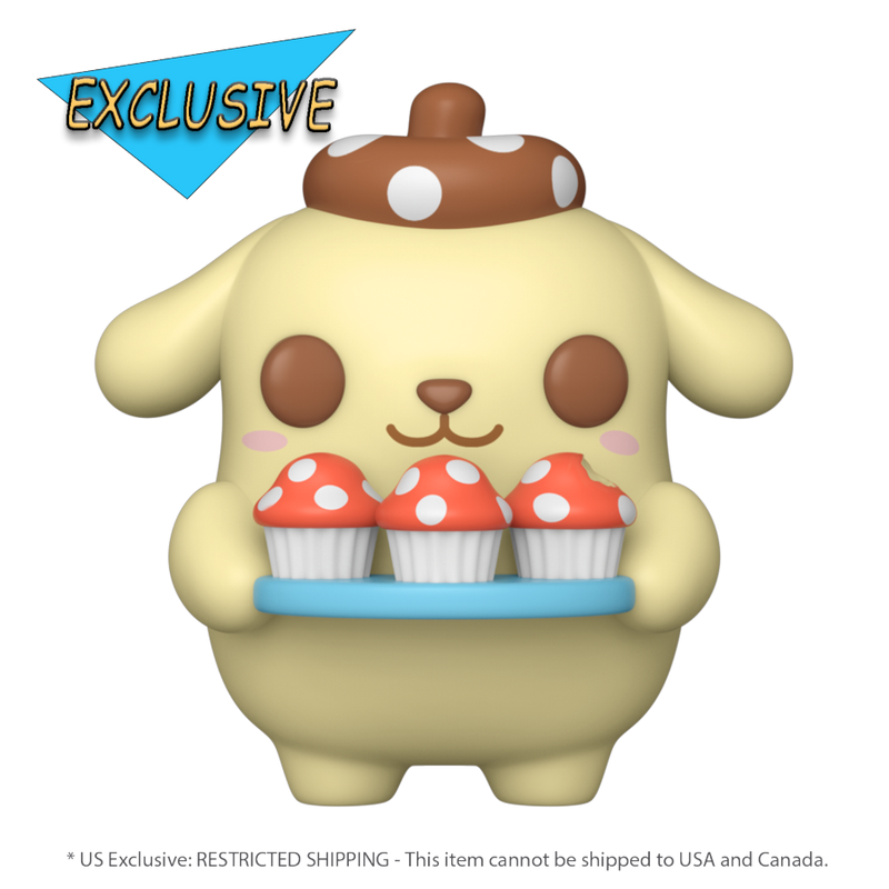 Hello Kitty - Pompompurin with Tray (US Exclusive) Pop! Vinyl Figure