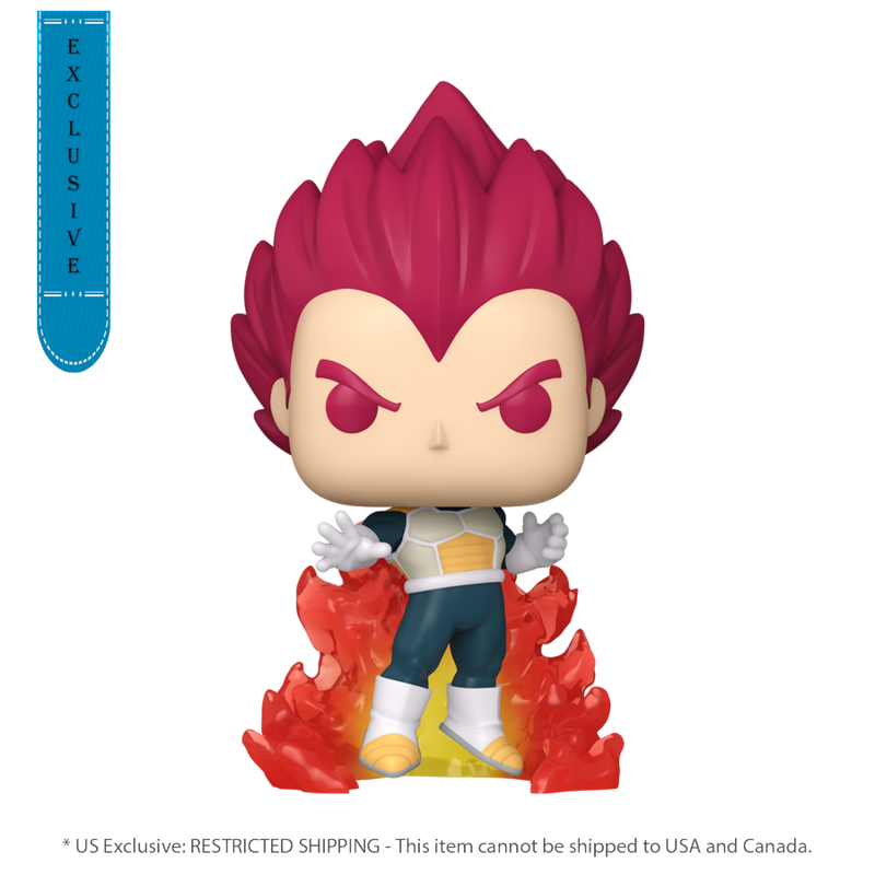 Dragon Ball Super: Broly - Super Saiyan God Vegeta (Chance of Chase) US Exclusive Pop! Vinyl Figure