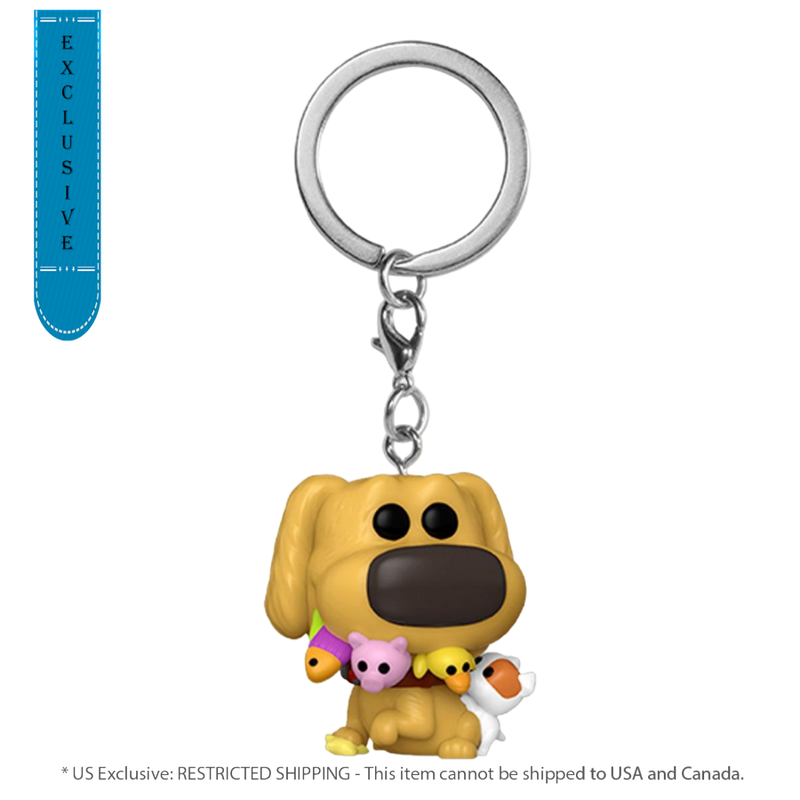 Up - Dug with Toys (US Exclusive) Pop! Keychain
