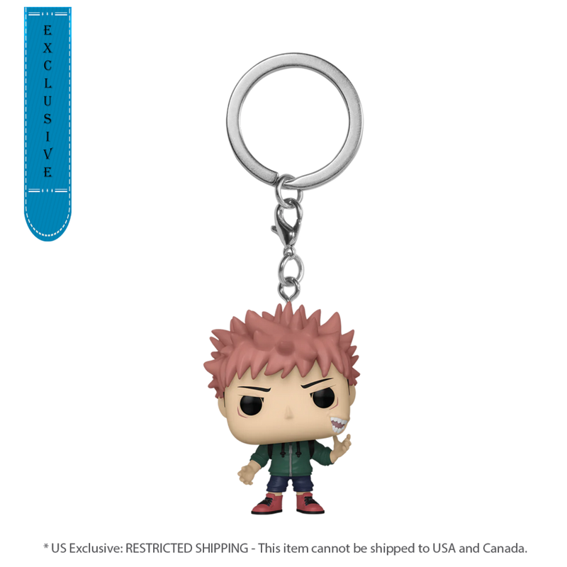 Jujutsu Kaisen - Itadori (Sakuna Mouth) US Exclusive Pop! Keychain
