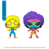 Spider-Man: Across the Spider-Verse - Spider-Gwen and Spider-Woman (US Exclusive) Blacklight Pop! Vinyl Figure 2 Pack
