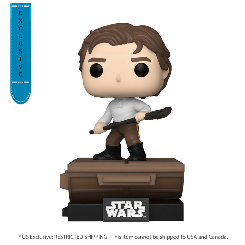 Star Wars: Return of the Jedi - Han Solo (US Exclusive) Build-A-Scene Pop! Deluxe