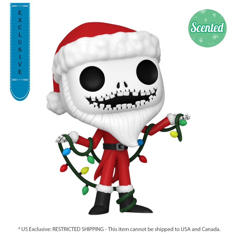 The Nightmare Before Christmas 30th Anniversary - Santa Jack (US Exclusive) Scented Pop! Vinyl Figure