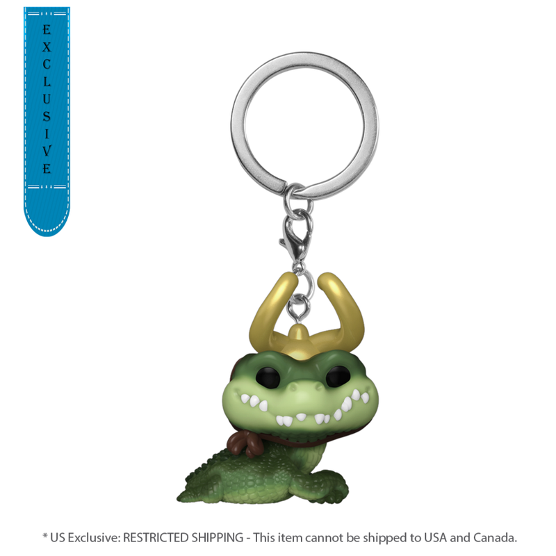 Loki (TV) - Alligator Loki (US Exclusive) Pop! Keychain