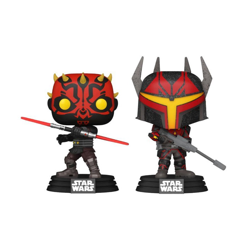 Star Wars: Clone Wars - Darth Maul & Gar Saxon (US Exclusive) Pop! Vinyl 2 Pack