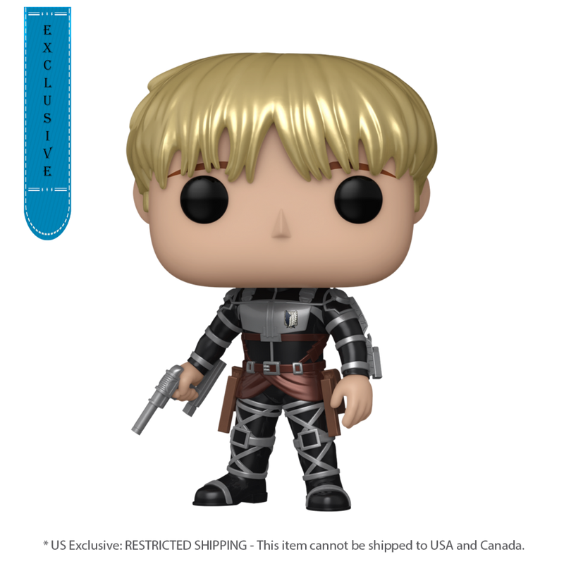 Attack on Titan - Armin Arlert (US Exclusive) Metallic Pop! Vinyl Figure