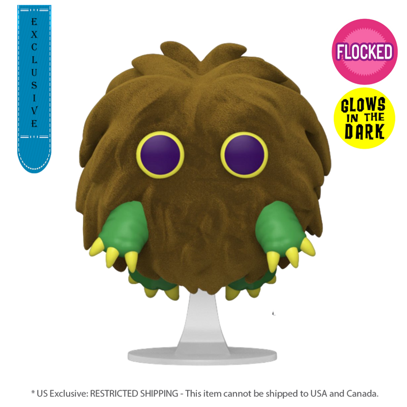 Yu-Gi-Oh! - Kuriboh (US Exclusive) Flocked Glow Pop! Vinyl Figure