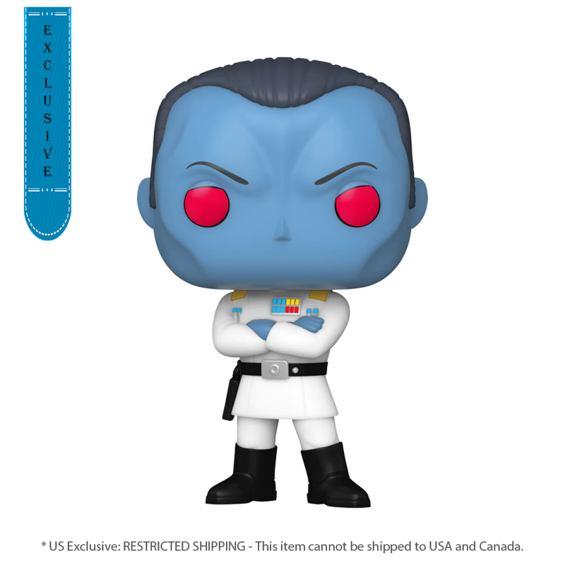 Star Wars: Clone Wars 20th Anniverary - Grand Admiral Thrawn (US Exclusive) Pop! Vinyl Figure