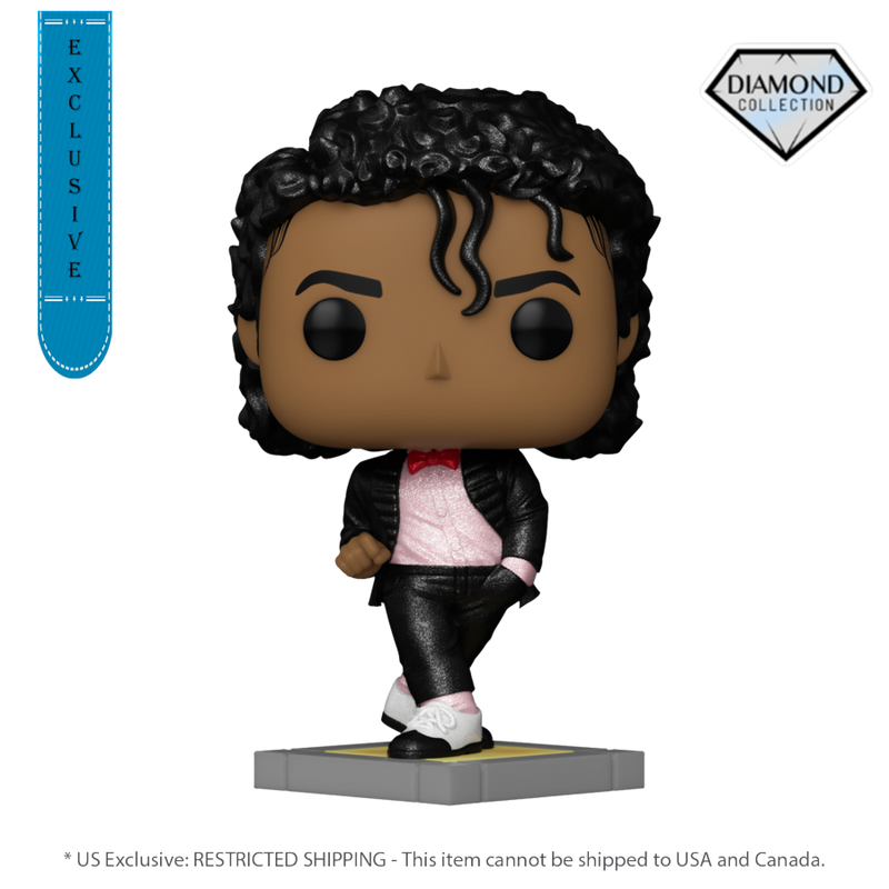Michael Jackson - Billie Jean (US Exclusive) Diamond Glitter Pop! Vinyl Figure