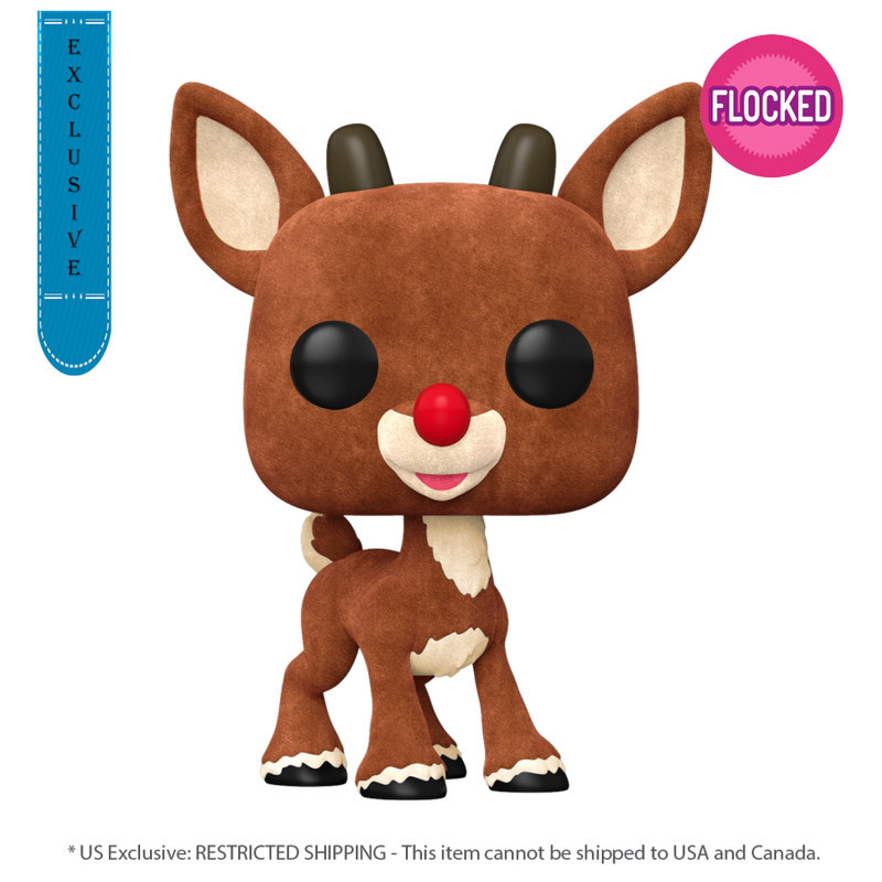 Rudolph - Rudolph (US Exclusive) Flocked Pop! Vinyl Figure