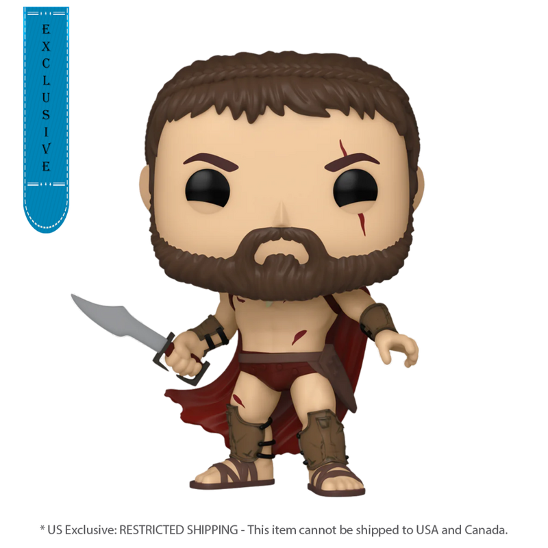 300 - Leonidas Battle Damaged (US Exclusive) Pop! Vinyl Figure