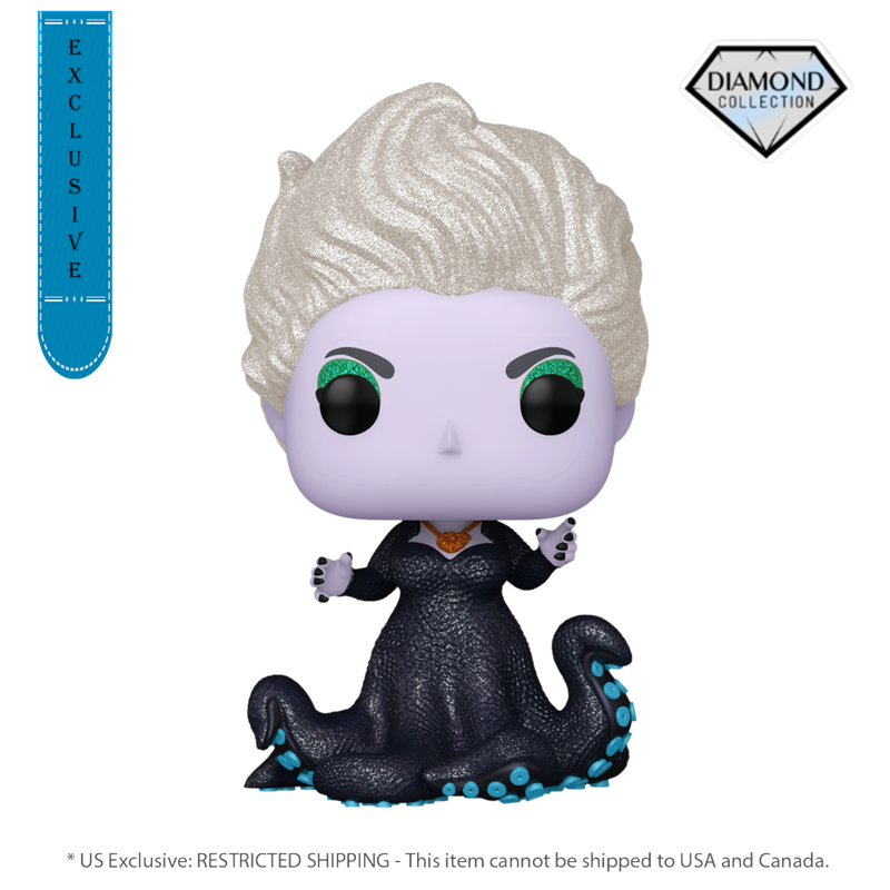 The Little Mermaid (2023) - Ursula (US Exclusive) Diamond Glitter Pop! Vinyl Figure