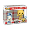 Star Wars: D100 - R2-D2 & C-3PO Retro Reimagined US (US Exclusive) Pop! Vinyl Figure 2 Pack
