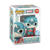 Marvel Comics: D100 - Captain America Retro Reimagined (US Exclusive) Pop! Vinyl Figure