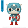Marvel Comics: D100 - Captain America Retro Reimagined (US Exclusive) Pop! Vinyl Figure