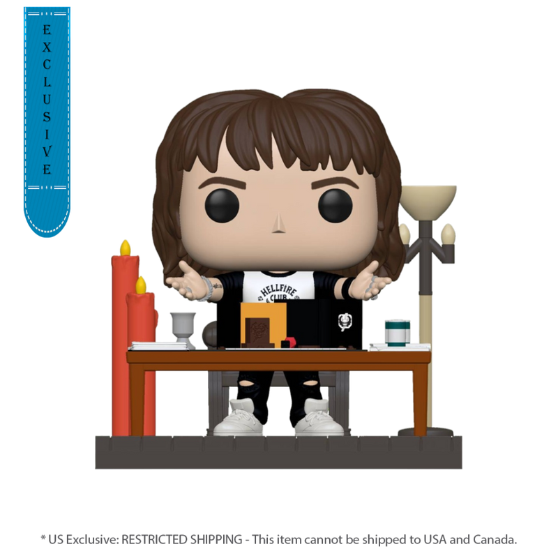 Stranger Things - Dungeons and Dragons Campaign Eddie (US Exclusive) Pop! Deluxe