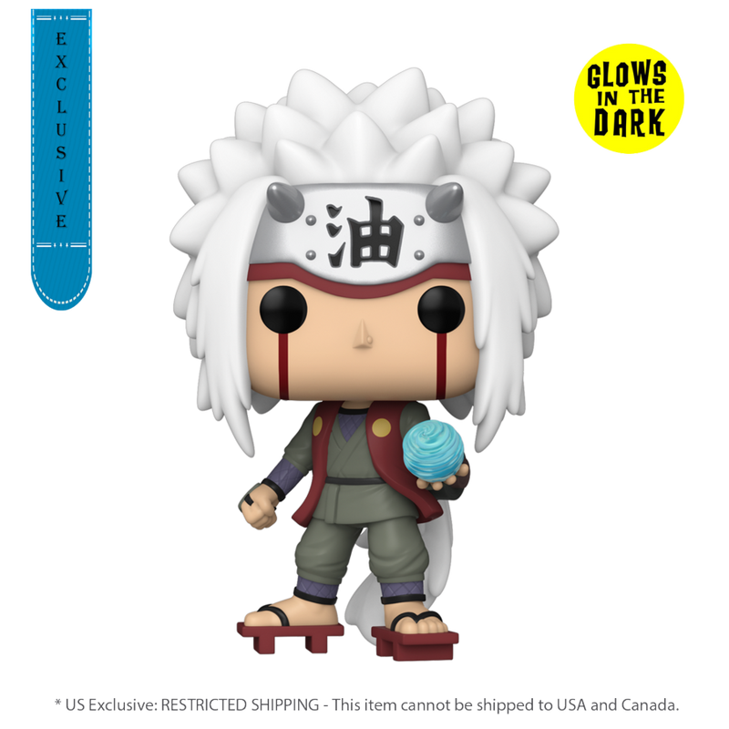 Naruto - Jiraiya with Rasengan Glow (US Exclusive) Pop! Vinyl Figure