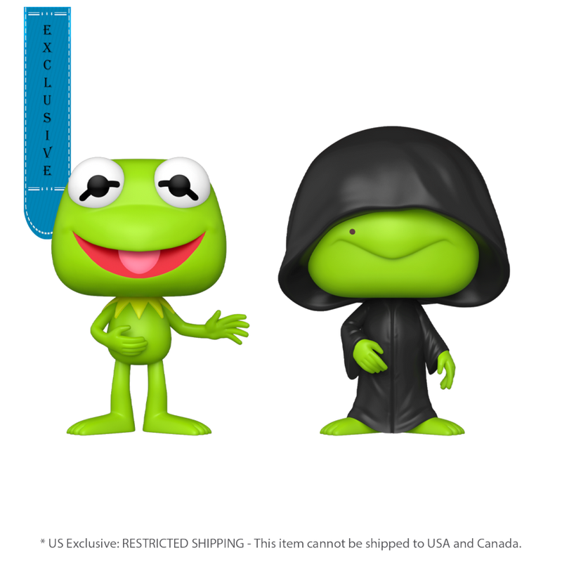 Muppets - Kermit and Constantine (US Exclusive) Pop! Vinyl 2 Pack Figure