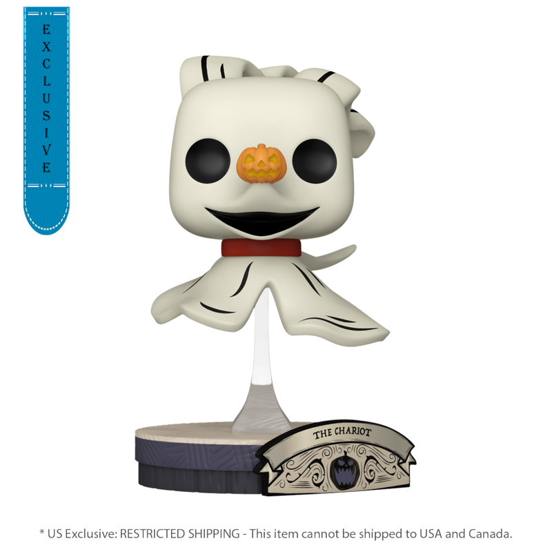 The Nightmare Before Christmas - Zero as the Chariot (US Exclusive) Pop! Vinyl Figure