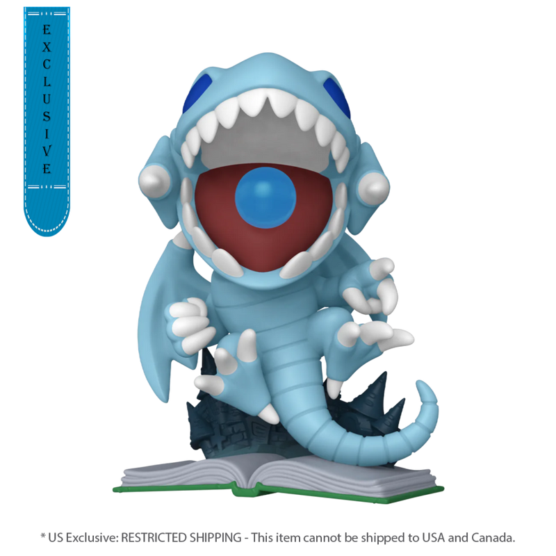 Yu-Gi-Oh! - Blue Eyes Toon Dragon (US Exclusive) Glow 6 Inch Pop! Vinyl Figure