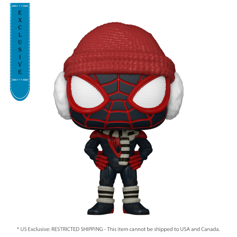 Spider-Man: Miles Morales - Winter Miles (US Exclusive) Pop! Vinyl Figure
