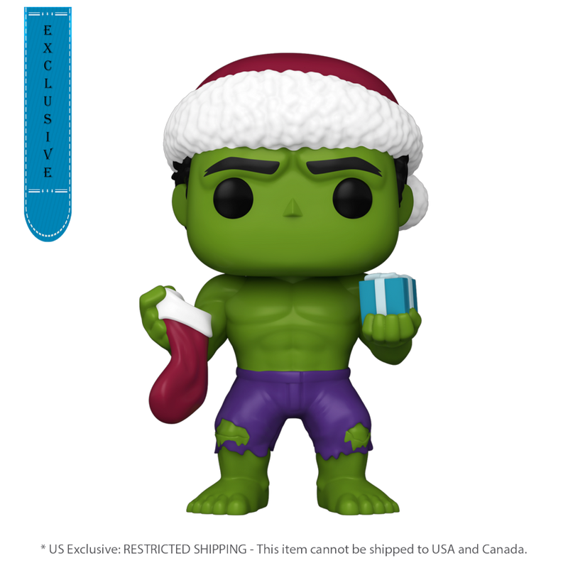 Marvel Comics - Green Hulk Holiday (US Exclusive) Pop! Vinyl Figure