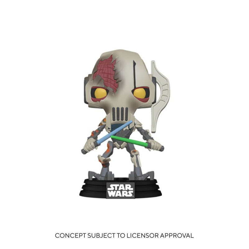 Star Wars: Battlefront II - Grievous Battle Damaged (US Exclusive) Pop! Vinyl Figure