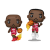 NBA JAM: Rockets - Clyde Drexler & Hakeem Olajuwon 8-Bit Pop! Vinyl 2 Pack