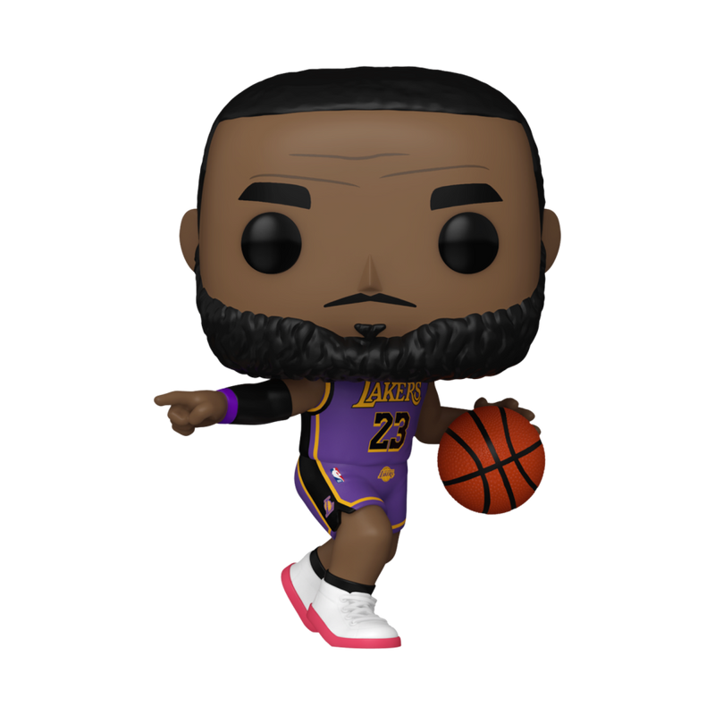 NBA: Lakers - LeBron James (Purple Uniform #23) Pop! Vinyl Figure