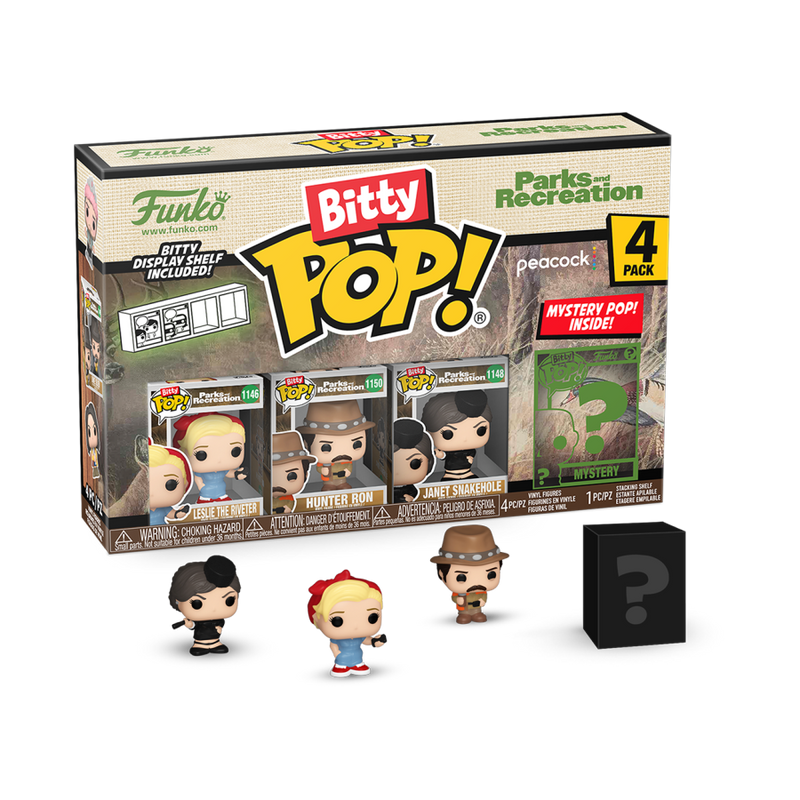 Parks & Recreation - Leslie Bitty Pop! Pop! 4 Pack