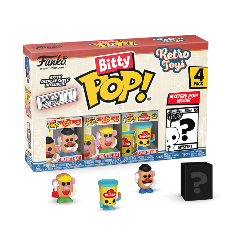 Retro Toys - Mr. Potato Head Bitty Pop! 4 Pack