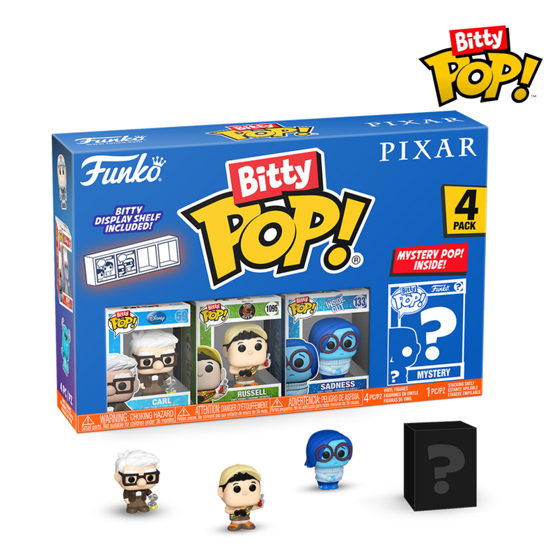 Pixar - UP Bitty Pop! 4 Pack