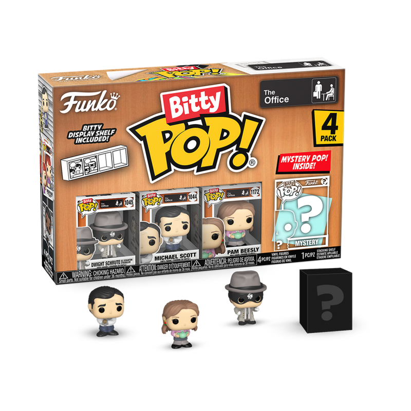 The Office - Dwight the Strangler Bitty Pop! 4 Pack